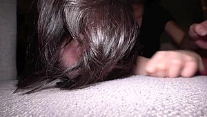 咲妃ちゃんが敏感な体を触られ乳首いじられ激しく反応