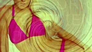38 weeks pregnant mistress Lisa forced to indulge in erotic hypnosis