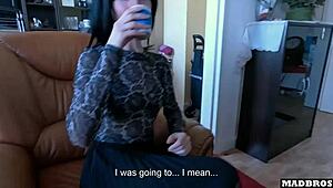 a french goth girl gets pounded hard doggystyle. she cums non-stop all day!