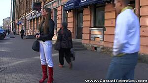 Hottie Lafee Gets Fucked Hard By A Pickuper