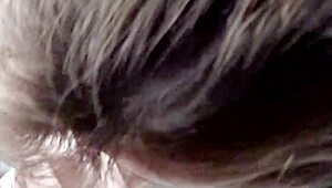 just married and giving blowjobs to my husband's buddies, real cuckold!