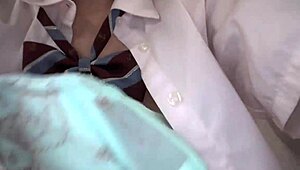 Japanese amateur babe gives steamy blowjob and fucks with toys in wild session