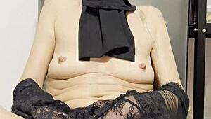 arab milf shows herself and brings herself to orgasm, getting the strongest one yet