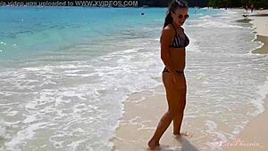 Lita Phoenix starts Thailand adventures with jerk-off instructions!