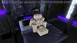 she begged for a fuck on video, and i made it happen in roblox