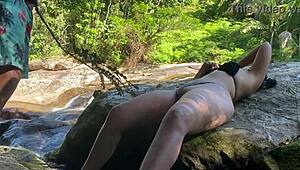 hot wife fucks in woods