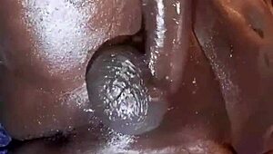 Chocolate BBC with Sexy Moans in Multiple Cum Explosions
