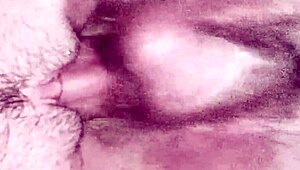 Classic gentle sex with passionate close-up moments for retro vibes