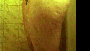 spy shower reveals perfect ebony ass