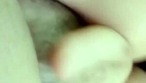 Someone is masturbating in a private moment