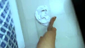 Latina milf fucks hardcore with clit and ass play