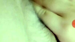 Someone is masturbating in a private moment