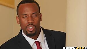 Hollie Mack's tight holes struggle with big cock