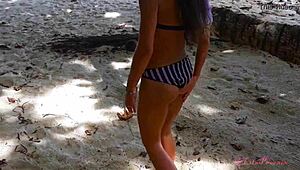 Lita Phoenix starts Thailand adventures with jerk-off instructions!