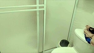 My step mom caught me in the shower, so I grabbed her too