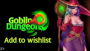 i explore the goblin porn game trailer with hentai elements.