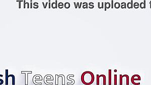 Candice Films Homemade Orgasm with Stockings and Panties