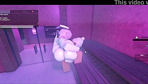 I was fucked by a hot girl in the sauna, it was amazing
