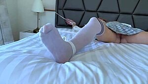 Neighbors Dive into Unexpected Tickle Bondage with Cute Blonde Teen