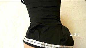 Can You Believe This Virgin Schoolgirl Getting Fucked By Her Older Classmate?