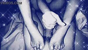 Barefoot Goddess Twinkletoes Gives Footjob To Husband's Friend!