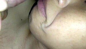 Nurse Squirts into Mouth