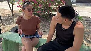 i brought this hot latina home, we banged hard in my bedroom