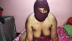 Make-Up Guy Bangs Hot Indian Model Client Hard at Home with Hindi Audio