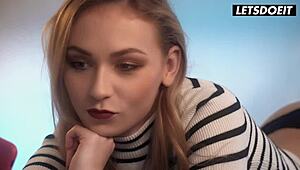 Jenny Wild Gets Slammed Hard in Foreign Hotel Room - LetsDoeIt