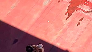 Yo, spying on hot Argentinian neighbors sunbathing! 😎