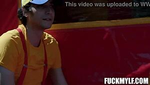 Ricky’s carnival visit turns into an intense match