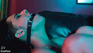 foot hunter dominates captive nick for perfect latina feet