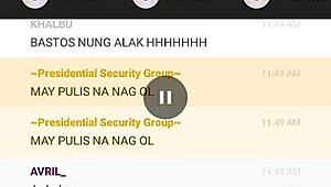 Girl performs on camfrog webcam show