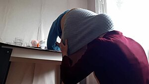 licking my boss's big ass in the office for a promotion