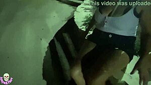 公園でハッピーミール食ってデカチンしゃぶりザーメンごっくん！