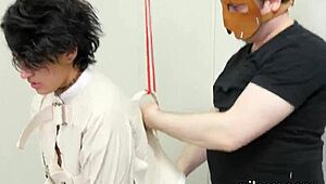 Wicked Sweetie Endures Rough Anal in Brutal Asylum Setting