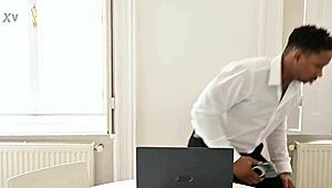 Stunning Cleaner Tiffany Tatum Takes Messy Facial from BBC Client in Wild Action