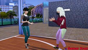 Hinata and friends ep 4: Risks of wagering attire