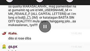 Girl performs on camfrog webcam show