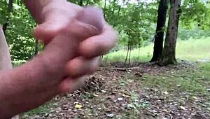 Helvede ja, Clitlicker662 går amok med udendørs solo klit action!