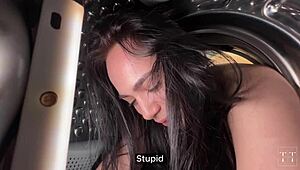 Stuck in Kitchen, Saved by My Friend's Powerful Thrust