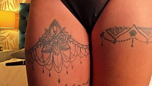 Squirting Stream Brings Swollen Pussy to Intense Orgasm Finish