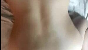 They slid it in so good, I love getting pounded like this every time. Mexican cowgirl riding hard with big ass bouncing.