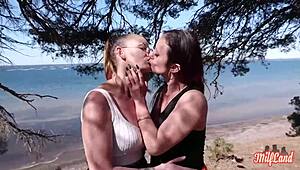 Hey Arianna and Angelina, Ready for a Wild Threesome Anal?