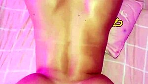 Asian hot fucks black guy bareback in swing house.