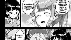 Getting taken care of by the big-breasted mother and daughter, it's amazing! 😍