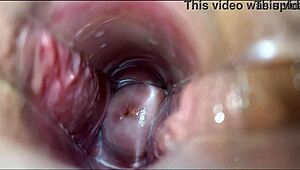 Wow, intense vaginal orgasm with a speculum! 😍