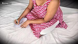 Heyy, step daughter fucking step father for the first time is so intense! 😳