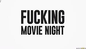 Fucking Movie Night with Little Puck - Brazzers Discount