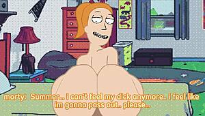 ready to escape the ghettoverse with big tits and ass in this hentai adventure?